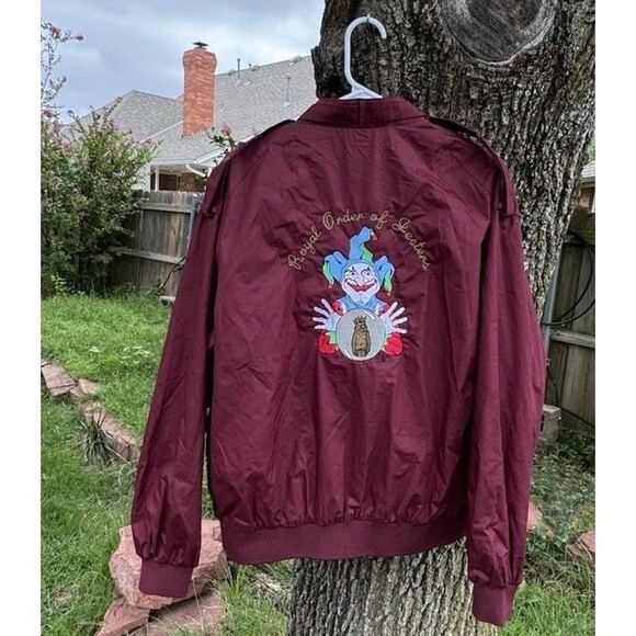 Y2K Mens L ClassOf 1997 Los Angeles Court84 BOB Members only Embroidered Jacket - Picture 1 of 6
